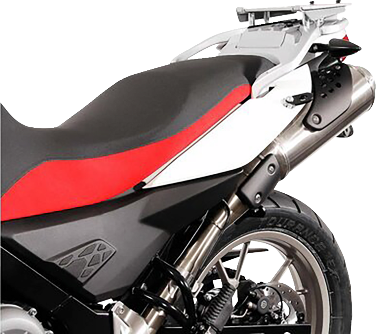 SW-MOTECH TRAX ADV Aluminum Case System - Black - BMW F 650 GS '99-'12 KFT.07.094.70000/B
