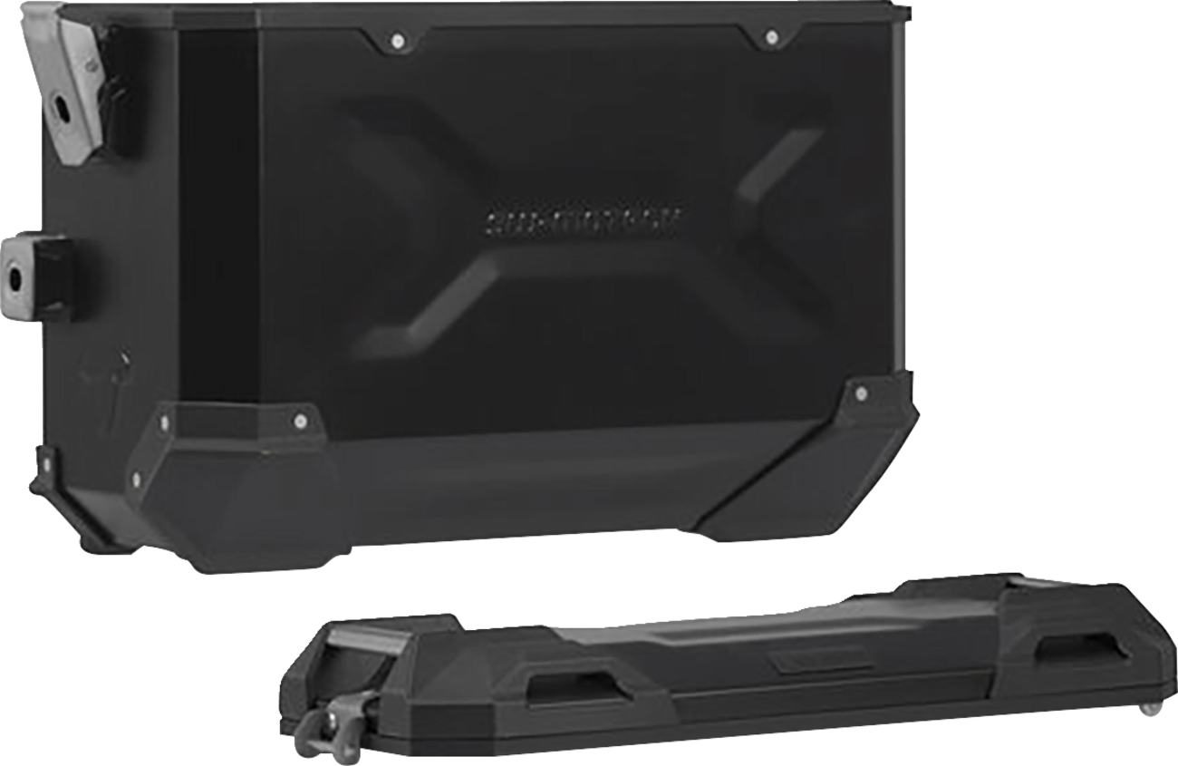 SW-MOTECH TRAX ADV Aluminum Case System - Black - Ducati Multistrada 950/1200/1260/V2 '15-'24 KFT.22.114.70002/B
