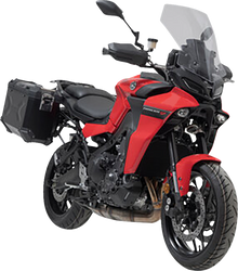 SW-MOTECH TRAX ADV Aluminum Case System - Black - Yamaha Tracer 9 GT '21-'24 KFT.06.921.70000/B