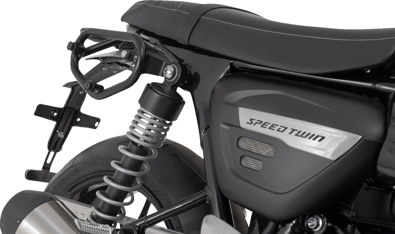 SW-MOTECH SysBag Side Bag System - Black - Triumph Speed Twin 1200 '19-'24 BC.SYS.11.928.31000B