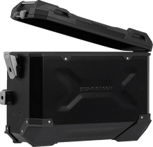 SW-MOTECH TRAX ADV Aluminum Case System - Black - Yamaha Tracer 9 GT '21-'24 KFT.06.921.70000/B