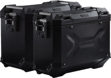 SW-MOTECH TRAX ADV Aluminum Case System - Black - BMW R 1200 GS '04-'13 KFT.07.311.70000/B