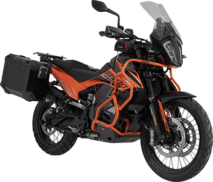 SW-MOTECH TRAX ADV Aluminum Case System - Black - KTM Adventure 790/890/SMT 890 '19-'24 KFT.04.521.70001/B