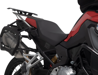 SW-MOTECH TRAX ADV Aluminum Case System - Black - BMW F 750/800/850/900 GS '18-'24 KFT.07.897.70000/B