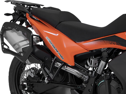 SW-MOTECH TRAX ADV Aluminum Case System - Black - KTM Adventure 790/890/SMT 890 '19-'24 KFT.04.521.70001/B