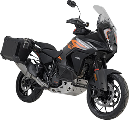 SW-MOTECH TRAX ADV Aluminum Case System - Black - KTM Super Adventure 1290 R/S '21-'24 KFT.04.835.70000/B