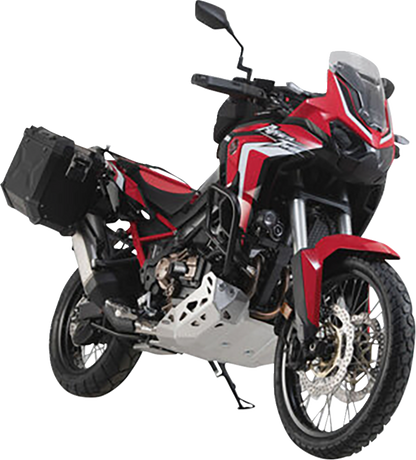 SW-MOTECH TRAX ADV Aluminum Case System - Black - Honda Africa Twin '19-'21 KFT.01.950.70001/B