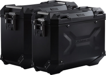 SW-MOTECH TRAX ADV Aluminum Case System - Black - Husqvarna Norden 901 '22-24 KFT.03.992.70000/B
