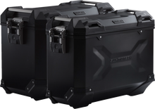 SW-MOTECH TRAX ADV Aluminum Case System - Black - Triumph Tiger 800 '10-'19 KFT.11.748.70001/B
