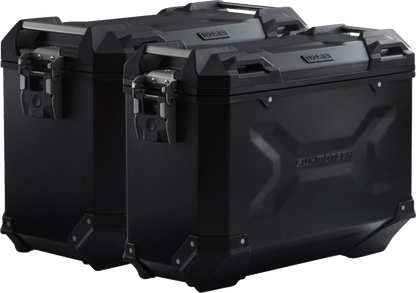 SW-MOTECH TRAX ADV Aluminum Case System - Black - Triumph Tiger 800 '10-'19 KFT.11.748.70001/B