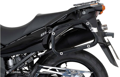 SW-MOTECH TRAX ADV Aluminum Case System - Black - Suzuki V-Strom 650 '04-'10 KFT.05.294.70000/B