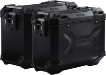 SW-MOTECH TRAX ADV Aluminum Case System - Black - Suzuki V-Strom 1050 DE '23-'24 KFT.05.965.70000/B