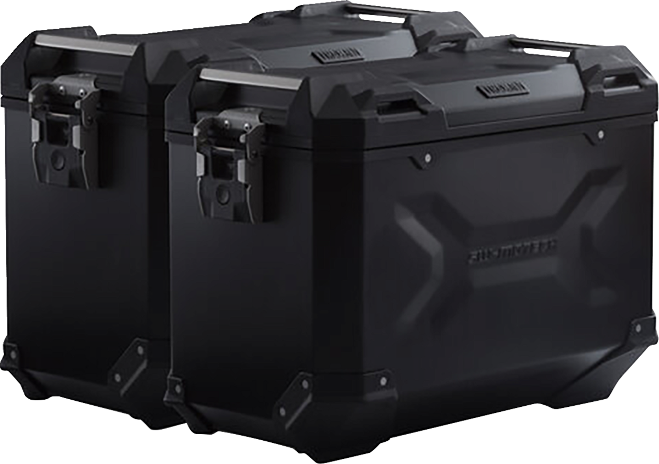 SW-MOTECH TRAX ADV Aluminum Case System - Black - BMW S 1000 XR '15-'19 KFT.07.592.70101/B