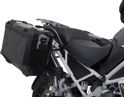 SW-MOTECH TRAX ADV Aluminum Case System - Black - Triumph Tiger Explorer1200 '22-'24 KFT.11.905.70102/B