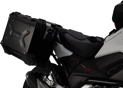 SW-MOTECH TRAX ADV Aluminum Case System - Black - Honda NC750 '16-'20 KFT.01.699.70101/B