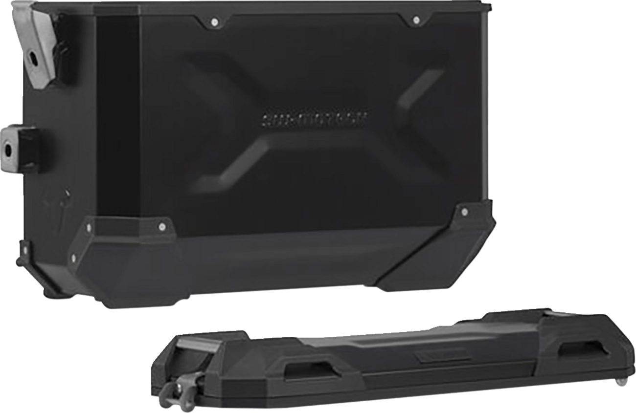 SW-MOTECH TRAX ADV Aluminum Case System - Black - Honda CB/CBR/NX 500 '13-'24 KFT.01.400.70101/B