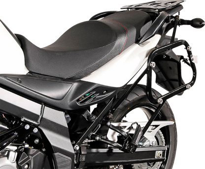 SW-MOTECH TRAX ADV Aluminum Case System - Black - Suzuki V-Strom 650 '11-'16 KFT.05.765.70000/B