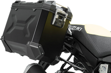 SW-MOTECH TRAX ADV Aluminum Case System - Black - Suzuki V-Strom 1000 '14-'19 KFT.05.440.70101/B