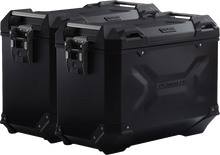 SW-MOTECH TRAX ADV Aluminum Case System - Black - Triumph Tiger/Tiger Explorer 1200 '12-'21 KFT.11.483.70101/B