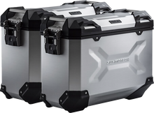 SW-MOTECH TRAX ADV Aluminum Case System - Silver - BMW F 650 GS/G 650 GS '99-'15 KFT.07.094.70000/S