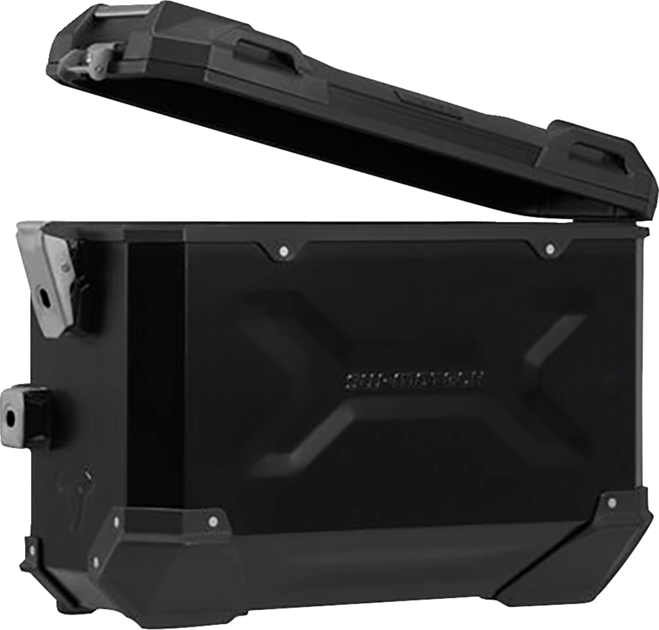 SW-MOTECH TRAX ADV Aluminum Case System - Black - Honda CB/CBR/NX 500 '13-'24 KFT.01.400.70101/B