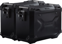 SW-MOTECH TRAX ADV Aluminum Case System - Black - Yamaha Tracer 9 GT '21-'24 KFT.06.921.70100/B
