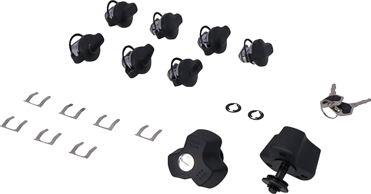 SW-MOTECH TRAX ADV Aluminum Case System - Black - Honda VFR1200X '11-'17 KFT.01.660.70100/B