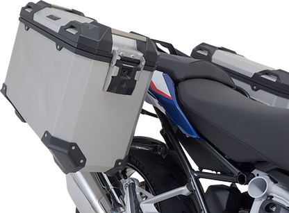 SW-MOTECH TRAX ADV Aluminum Case System - Silver - BMW R 1200/1250 R '14-'24 KFT.07.573.70000/S