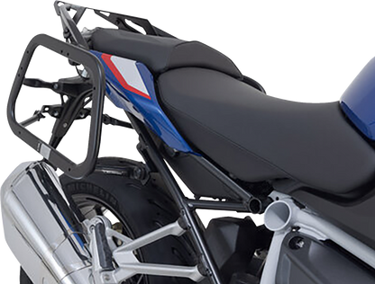 SW-MOTECH TRAX ADV Aluminum Case System - Black - BMW R 1200/1250 R '14-'24 KFT.07.573.70100/B