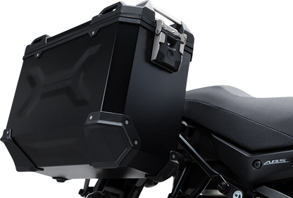 SW-MOTECH TRAX ADV Aluminum Case System - Black - Suzuki V-Strom 650 '16-'24 KFT.05.876.70101/B