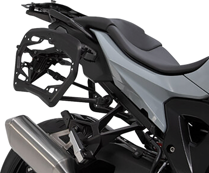 SW-MOTECH TRAX ADV Aluminum Case System - Black - BMW S 1000 XR '19-'24 KFT.07.954.70101/B