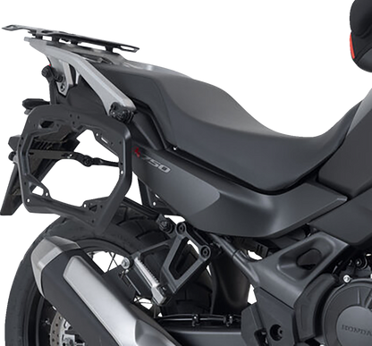 SW-MOTECH TRAX ADV Aluminum Case System - Black - Honda XL750R Transalp '24 KFT.01.070.70100/B