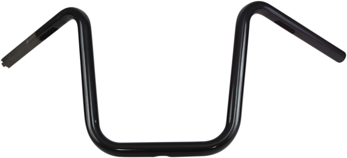 DRAG SPECIALTIES 1" Handlebar - Narrow Ape - 12" - TBW - Black 0601-4195