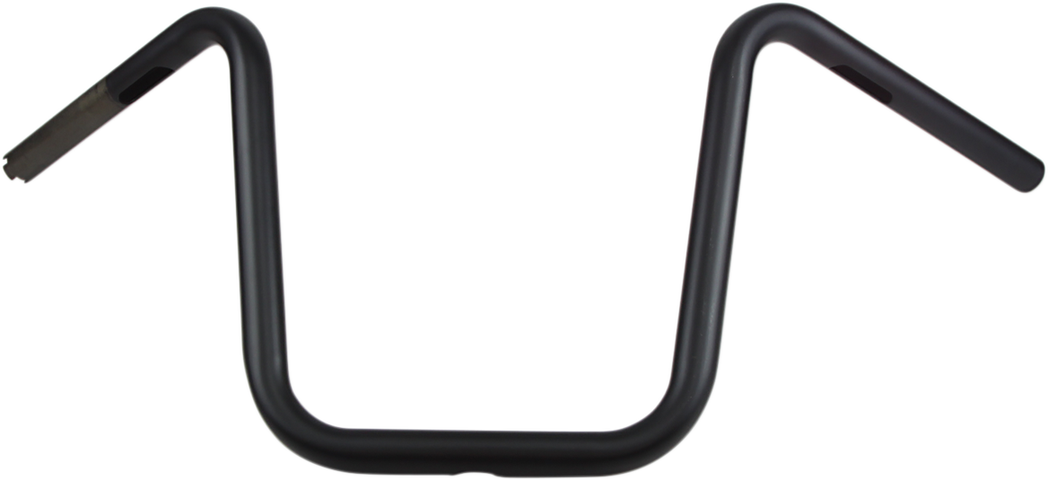 DRAG SPECIALTIES 1" Handlebar - Narrow Ape - 12" - TBW - Flat Black 0601-4196