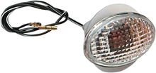 K&S TECHNOLOGIES Flat Oval Marker Light -Small - Clear 25-8271