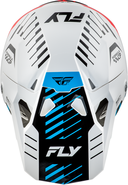 Formula Cp Slice Helmet White/Red/Cyan Xl
