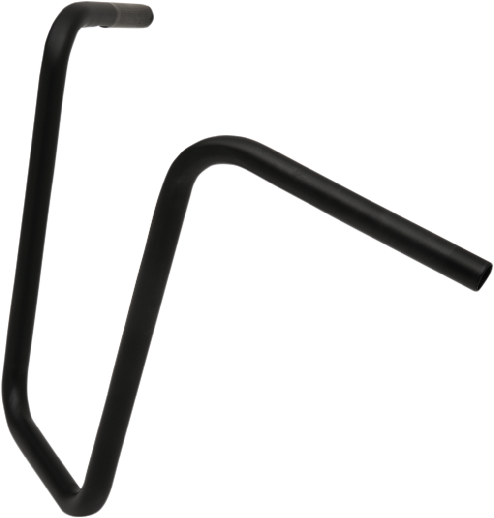 DRAG SPECIALTIES 1" Handlebar - Narrow Ape - 16" - TBW - Flat Black 0601-4202