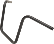 DRAG SPECIALTIES 1" Handlebar - Wide Ape - 12" - TBW - Flat Black 0601-4209