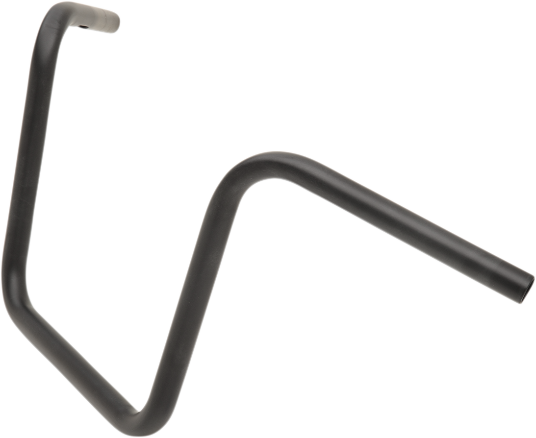 DRAG SPECIALTIES 1" Handlebar - Wide Ape - 12" - TBW - Flat Black 0601-4209