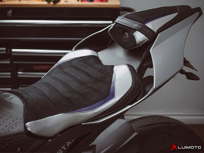 LUIMOTO (Sport) Rider Seat Covers for the YAMAHA YZF-R1 2015+