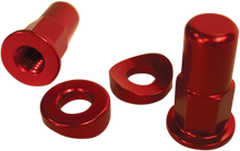NO TOIL Rim Lock Nut/Spacer - Kit - Red NTRK-004