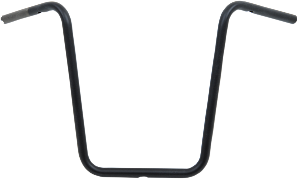 DRAG SPECIALTIES 1" Touring Handlebar - Ape Hanger - 18" - TBW - Flat Black 0601-4214