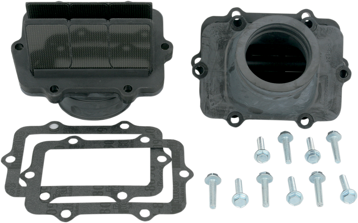 VFORCE/MOTO TASSINARI V-Force 3 Reed Valve Set with Intake Boot - Ski-Doo V3124-873B-2