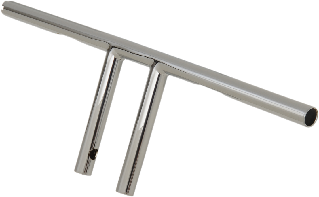 DRAG SPECIALTIES 1" T-Bar - Dimpled - Straight - 6" - Chrome 0601-4215