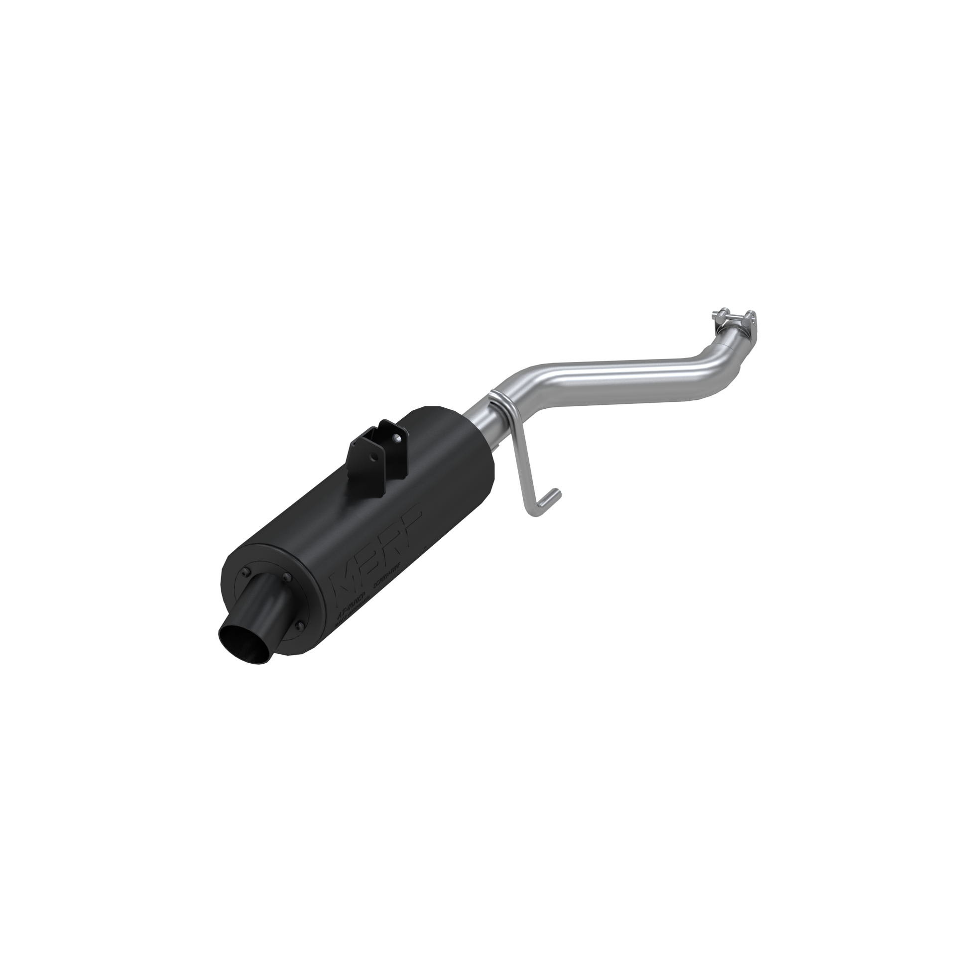 Single Slip On System W/ 1.75" Sport Muffler Blk