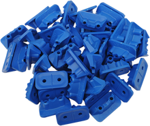 STUD BOY Double Backer Plates - Hi-viz Blue - For 2-Ply - 48 Pack 2522-P2-HVB