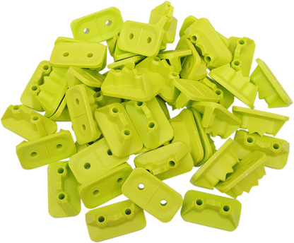 STUD BOY Double Backer Plates - Hi-viz Green - For 2-Ply - 48 Pack 2522-P2-HVG