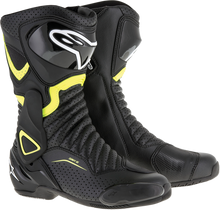 ALPINESTARS SMX-6 v2 Vented Boots - Black/Yellow - US 3.5 / EU 36 2223017-1550-36