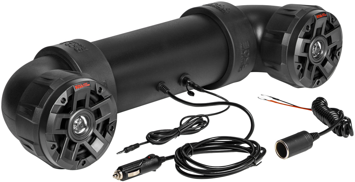 Utv/Atv Bluetooth Sound System 4" Speaker Plug N Play