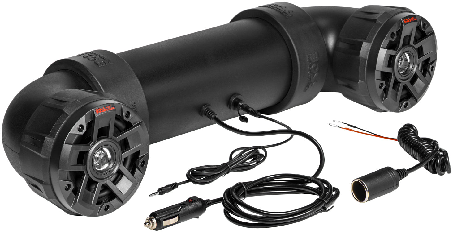 Utv/Atv Bluetooth Sound System 4" Speaker Plug N Play